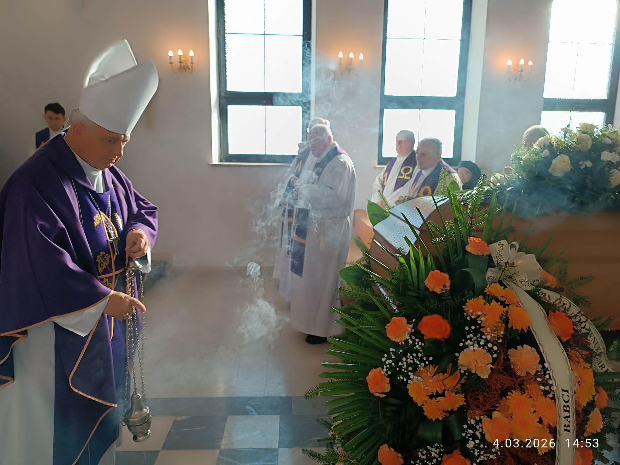 Pożegnanie śp.&nbsp;Danuty Biernackiej – mamy śp.&nbsp;ks.&nbsp;Jana Biernackiego w&nbsp;Chmielniku